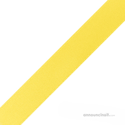 Pre-Cut Lemon Ribbon 5/8" x 10"