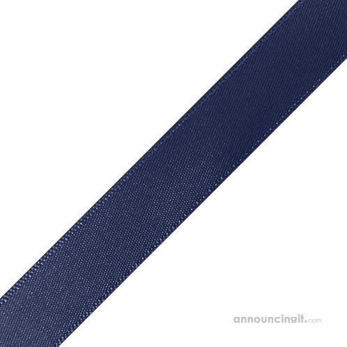 Navy Blue Satin Ribbon, 10mm Navy Blue Ribbon, 5m Length Blue Polyester  Satin Ribbon, Navy Blue Craft Ribbon, UK Sewing Supplies Shop 