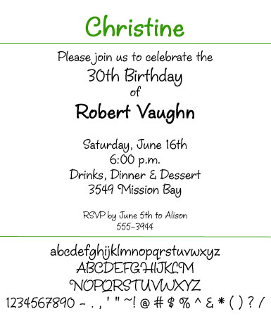 Font Christine