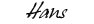 Font Hans