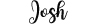 Font Josh