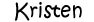 Font Kristen