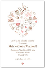 Love Heart Bridal Shower