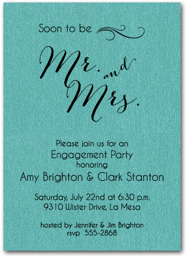 Mr And Mrs Invitation Wording 7